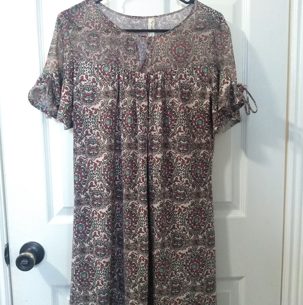 Multi colored dress